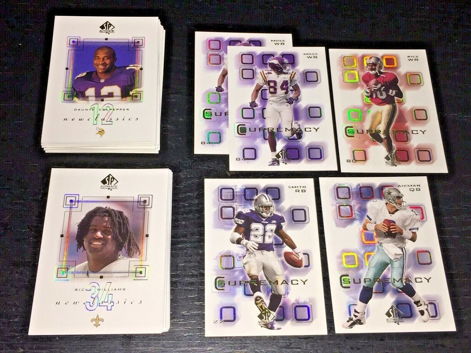 2000 SP AUTHENTIC football card singles ~PICK FROM LIST~ stars rookie inserts !! - Image 3 of 3