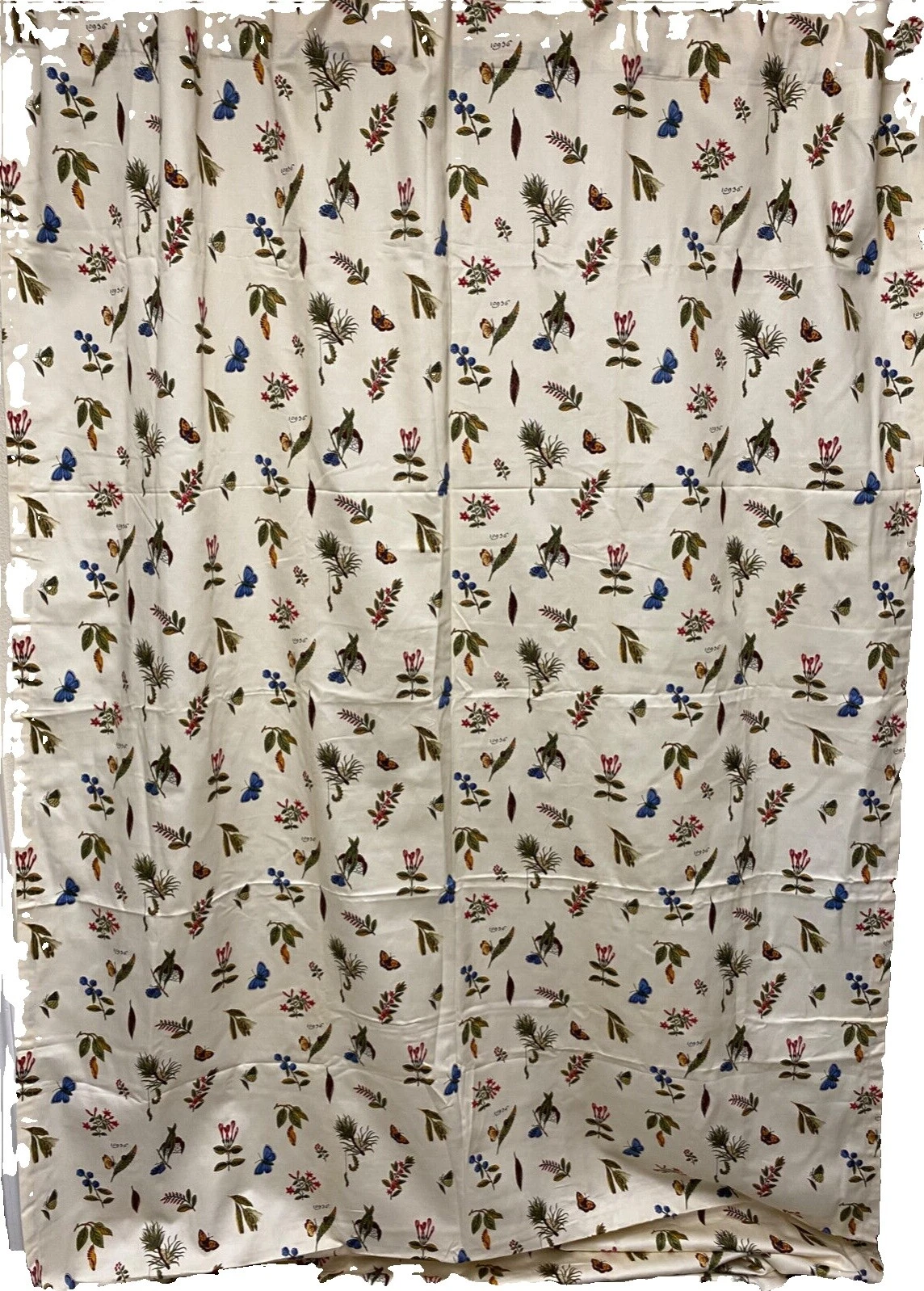 Ventana Floral De Algodón IKEA Cortinas