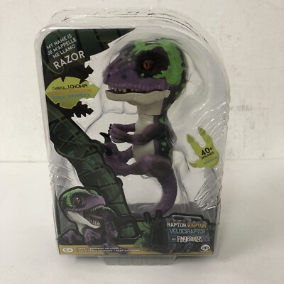 WowWee Fingerlings Untamed Raptor Razor Purple Interactive Toy