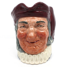 Royal Doulton Simon The Cellarer Large Toby Character Jug A Backstamp D5504 6"