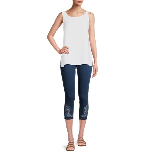 The Pioneer Woman Scoop Neck Sleeveless Top Women’s White Size M - 第 3/7 張圖片