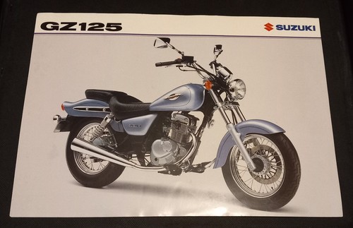 Suzuki GZ125 Marauder Sales Brochure / Poster - Picture 1 of 5