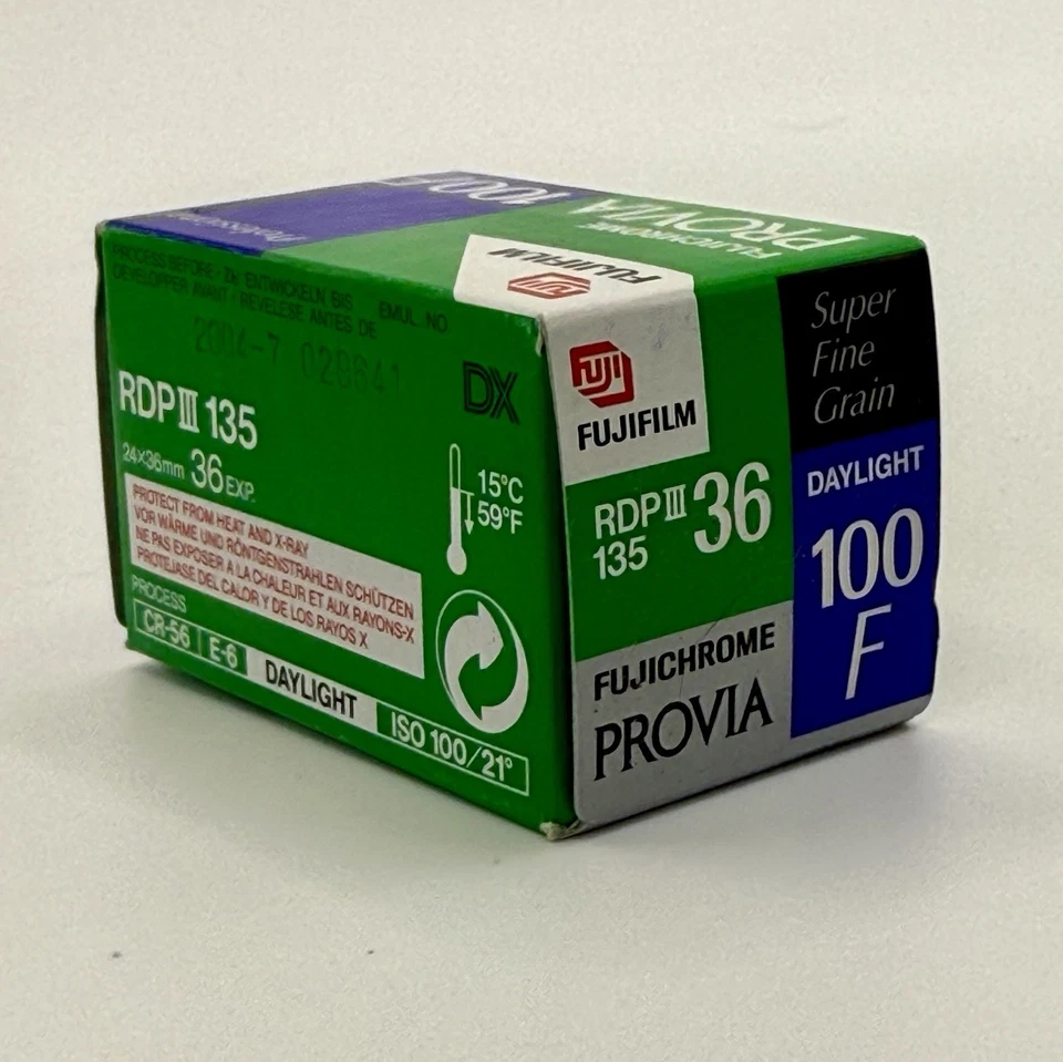 Fujichrome Professional Provia 100F Color Reversal Film RDP III 120 Exp: 7/2004 - Image 3 of 4
