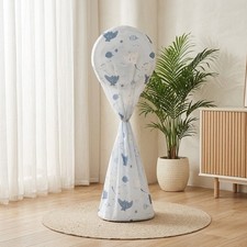 For Washable PEVA Fan Cover 60x145cm Reusable Dust Protection for Fans