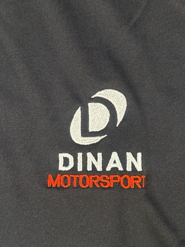 BMW DINAN Motorsports Tri-Mountain Performance Polo Shirt in Black, Men’s Medium - Picture 4 of 6