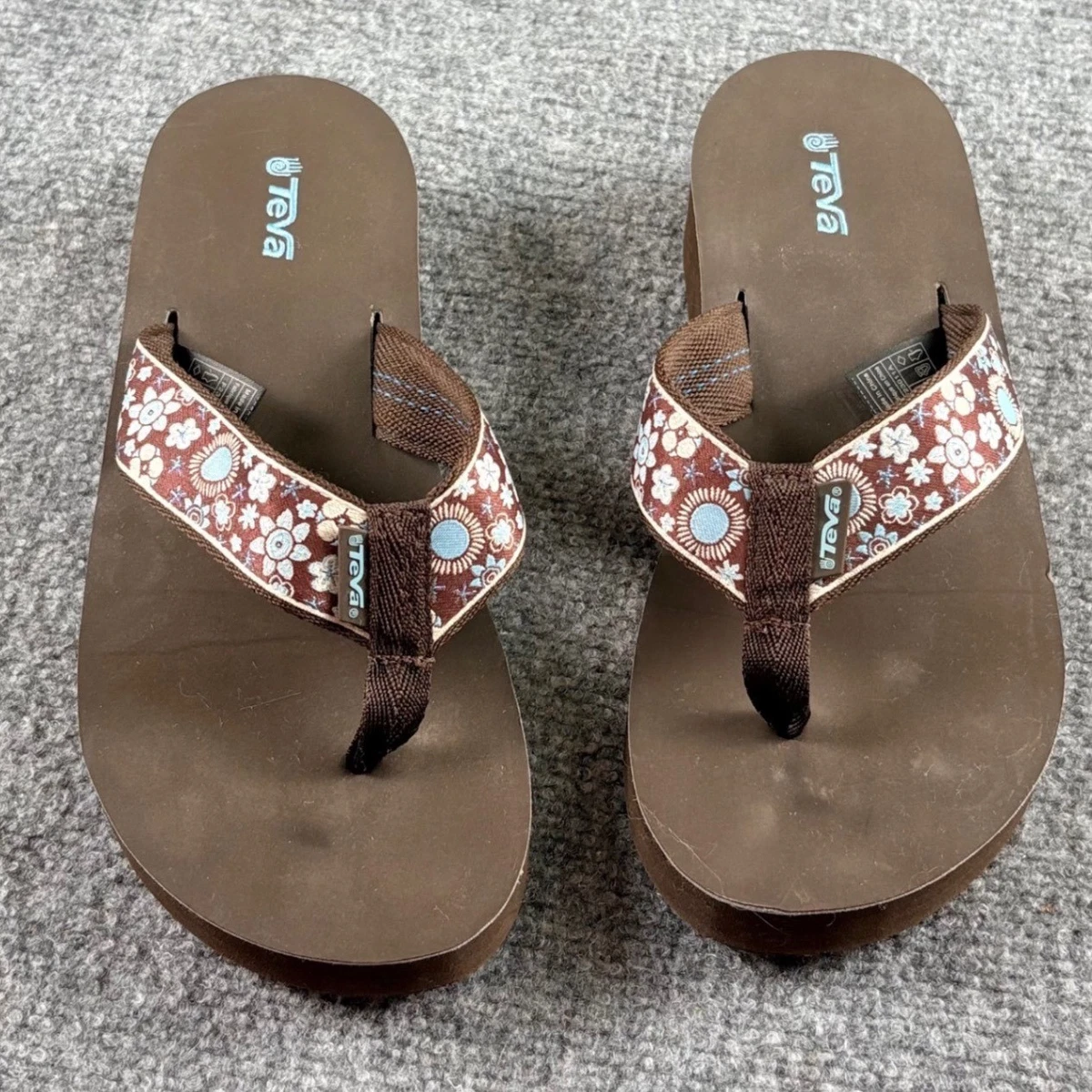 Teva Mush Mandalyn Wedge 2-W - Damesslipper met Teva Mush Mandalyn Wedge 2-W - Damesslipper met