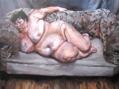 LUCIAN FREUD: Schöne Lithographie limitiert auf 300 Exemplare, signiert, 50x65cm