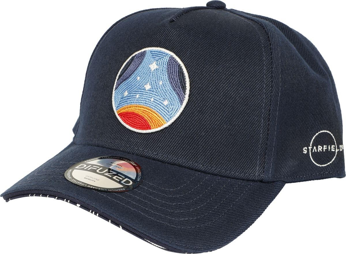 Starfield Flight Crew Unisex Cap blau Bethesda, Fan-Merch, Gaming Einheitsgröße
