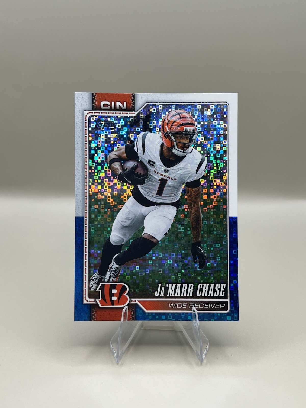 2026 Topps Flagship Football - Jamarr Chase Blue Disco 