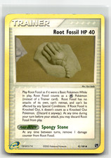 Root Fossil 92/100 Reverse Holofoil Common Sandstorm LP