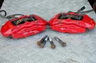 Alfa Romeo 159 3.2 Giulietta red front brake calipers pair 4-pot Brembo 330mm