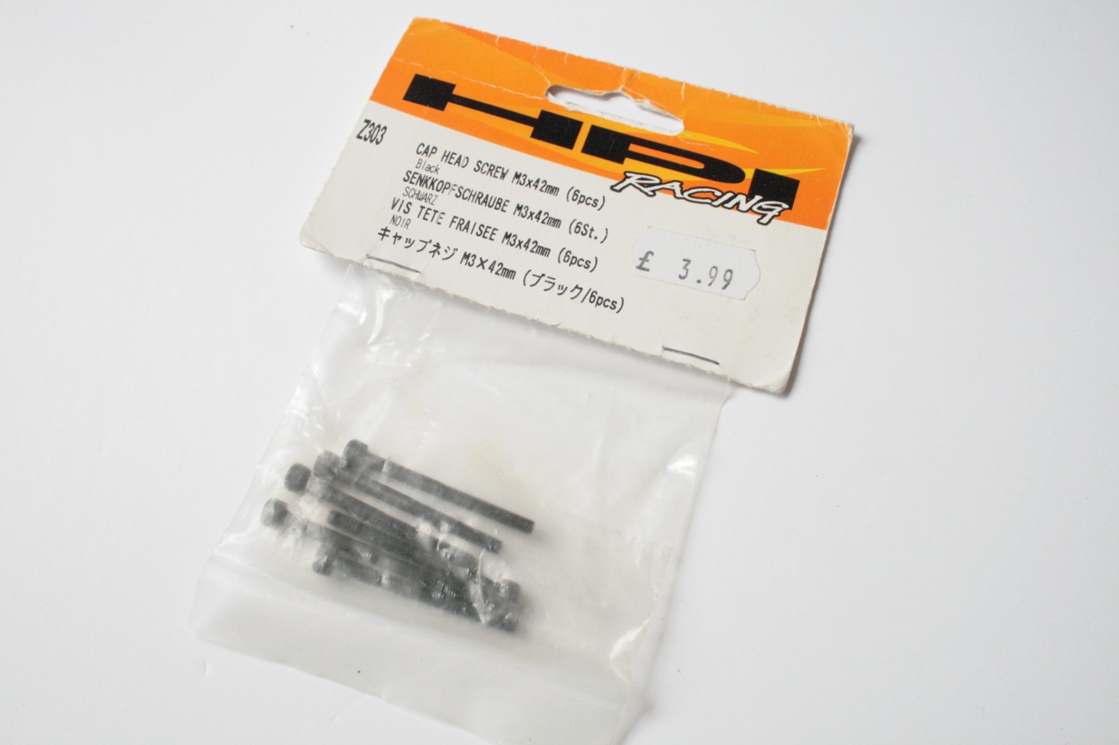 HPI Cap Head Screws M3x42mm (6pcs) - Z303