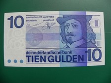 Nederland 10 Gulden 1968 UNC
