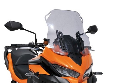 ERMAX Windschutzscheibe grau getönt ABE passt für KAWASAKI Versys 1000(19-24)