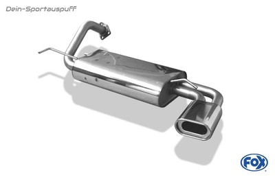 FOX Racing System (With Sound Tube) Mitsubishi COLT Cjo 92-03 135x80