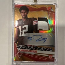 2025 Phoenix Rookie Phenom Shedeur Sanders Gold RPA /10