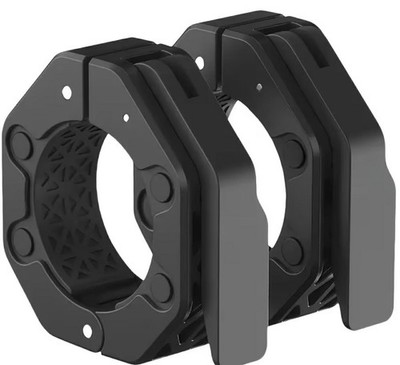 Olympia Langhantelhalsbänder 2'' schwarz V2 Slim Lock Jaw Schnellverschluss Langhantel Clips