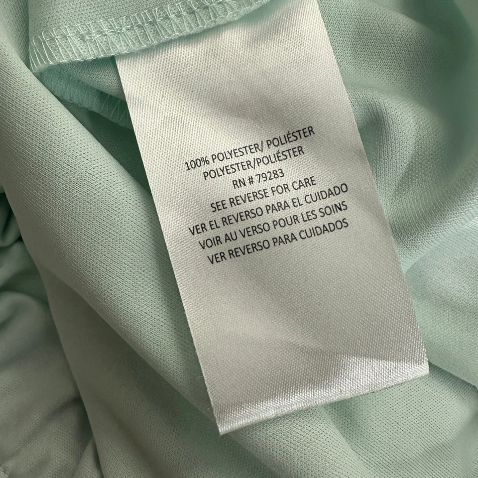 Alex Evenings Womens Flowy Skirt XLP Seafoam Green Special Occasion - Image 4 of 4