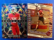 Marvin Harrison Jr 2024 Prizm Prizmatic Silver Prizm RC & 2024 Absolute RC