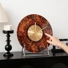 Schallplattenuhr kreativ Bauhaus Wanduhr nostalgischer Stil f&uuml;r Wohnzimmer,