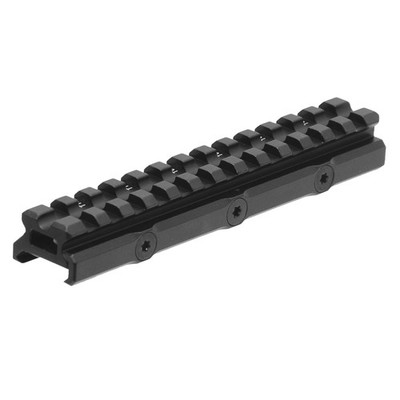UTG Leapers MT-RSX20MOA Inc Super Slim 20 MOA Elevated Picatinny Mount, 13 Slot