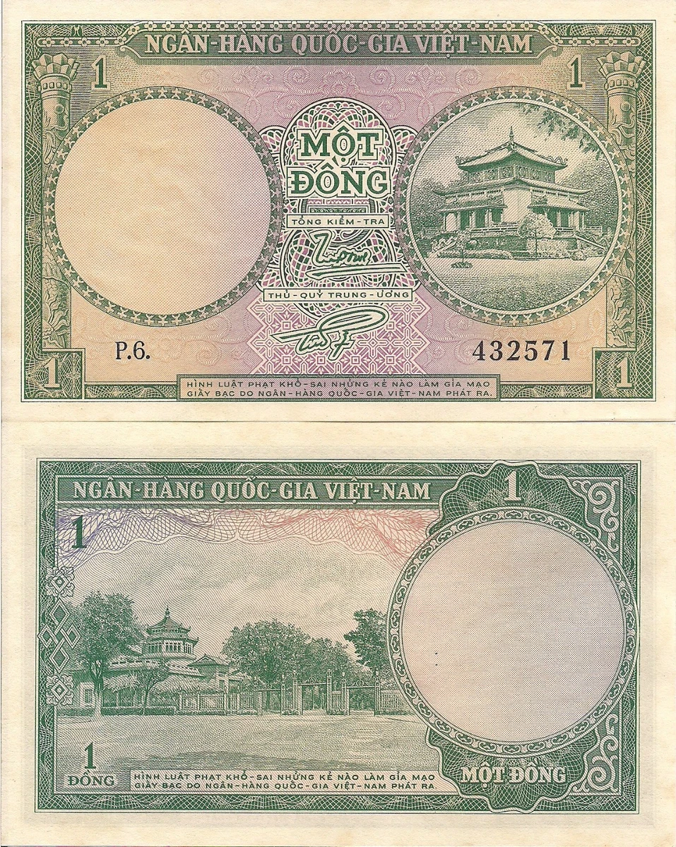 1956 Vietnamese Paper Money for sale | eBay