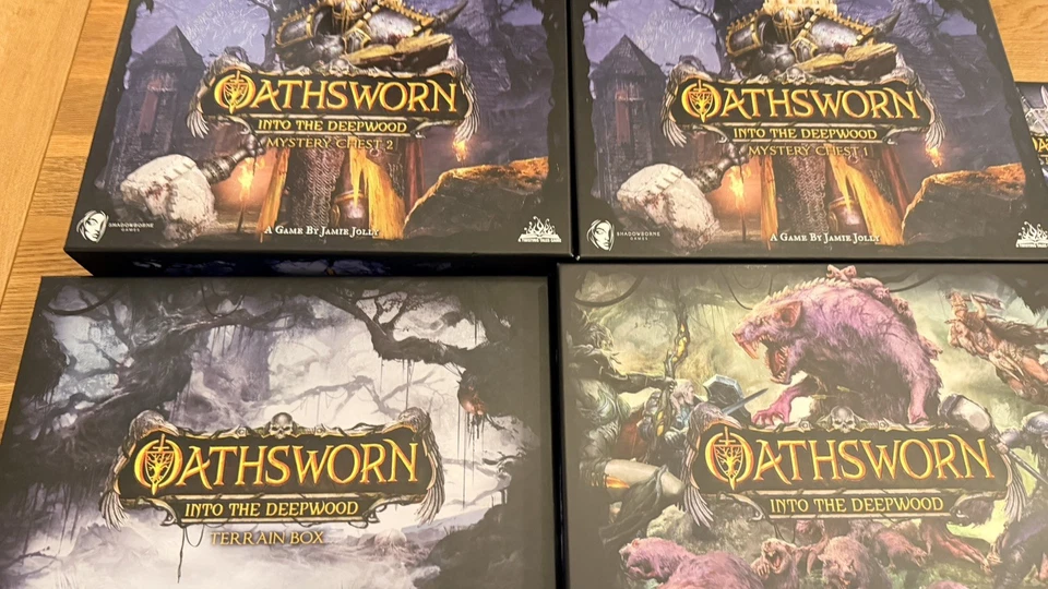 Oathsworn Into The Deepwood Bundle With Miniatures And Extras - Image 2 of 3