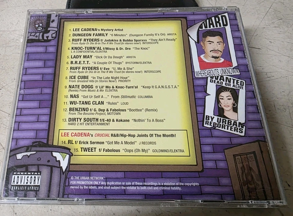 RAPOLOGY 28 RARE G-FUNK RAP HIP HOP PROMO ICE CUBE WU-TANG E-40 NATE DOGG - Image 3 of 3