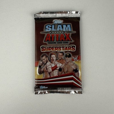 WWE Topps Slam Attax Superstars 9 Booster Pack 2013 TCG - Brand New Sealed