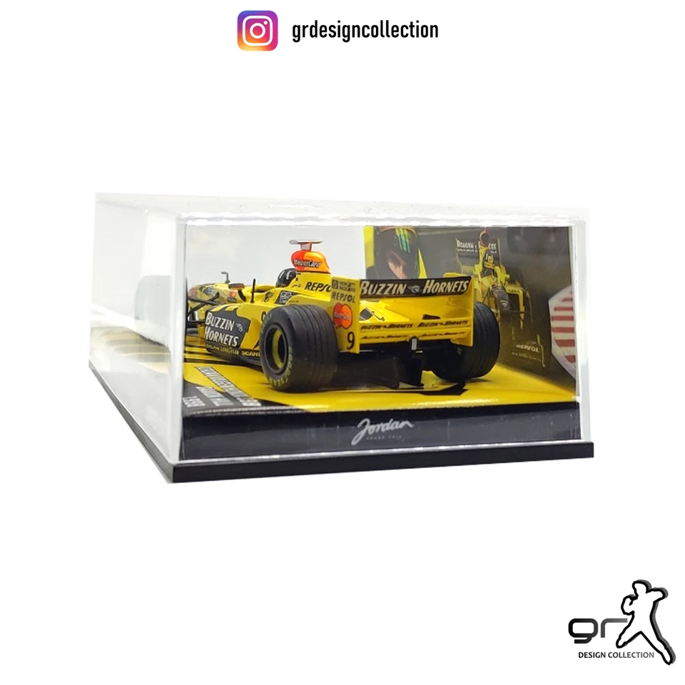 Damon Hill - Jordan 198 - F1 GP 1998 / MINICHAMPS / 1:43 - Immagine 3 di 4