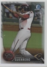 2016 Bowman Chrome Prospects Refractor 219/499 Gabby Guerrero #BCP133 11pj