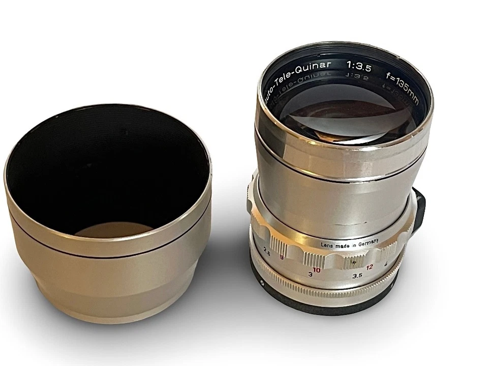 Exakta Mount Steinheil Munchen Auto-Tele-Quinar 135mm f/3.5 Lens. Near mint. - Image 2 of 4