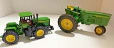 Vintage JOHN DEERE 3020 TRACTOR with RARE WIDE DIECAST REAR RIMS 1/16 Scale ERTL