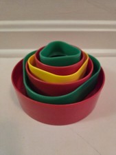 Vintage 1980s Johnson & Johnson Puzzle Post Stacking Toy Missing Base/Post