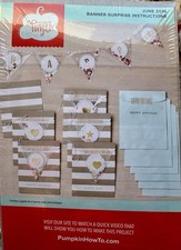 Stampin'Up Paper Pumpkin Complete Kit BANNER SURPRISE June 2016 - Sealed 