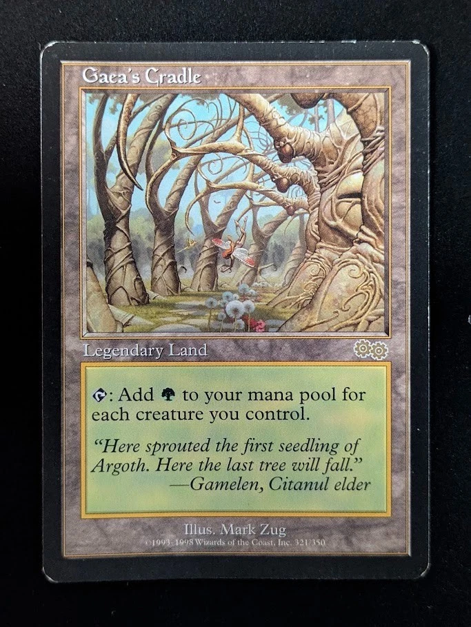 Gaea's Cradle Magic: The Gathering Urza's Saga Colorless