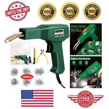 Durable Hot Stapler Kit for Instant Plastic Repair - Includes Lights and Staples