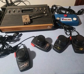 Atari 2600 System Bundle with Console, 24 Games, Joystick, Paddles, and More LOT
