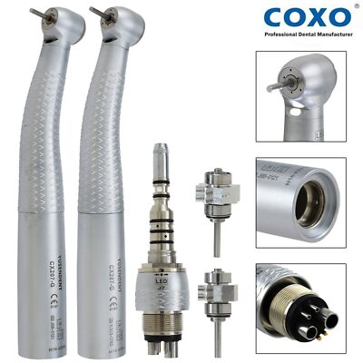 COXO Dental Turbine High Speed Handpiece Fiber Optic For KAVO Multiflex Coupling