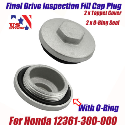 Final Drive Inspection Fill Cap Plug For Honda HONDA TRX 250 300 400 420 450 500