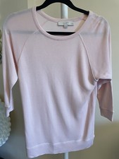 Loft Sweater Pale Pink Pullover Lightweight READ MEASUREMENTS