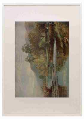 Leader Benjamin 1831 1923 The River Running into Derwentwater Lake District A3