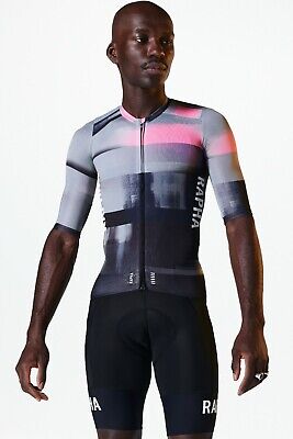 NEW Rapha Ascent Men's Pro Team Aero Jersey XL RCC Gray NEW Rapha Ascent Men's Pro Team Aero Jersey XL RCC Gray