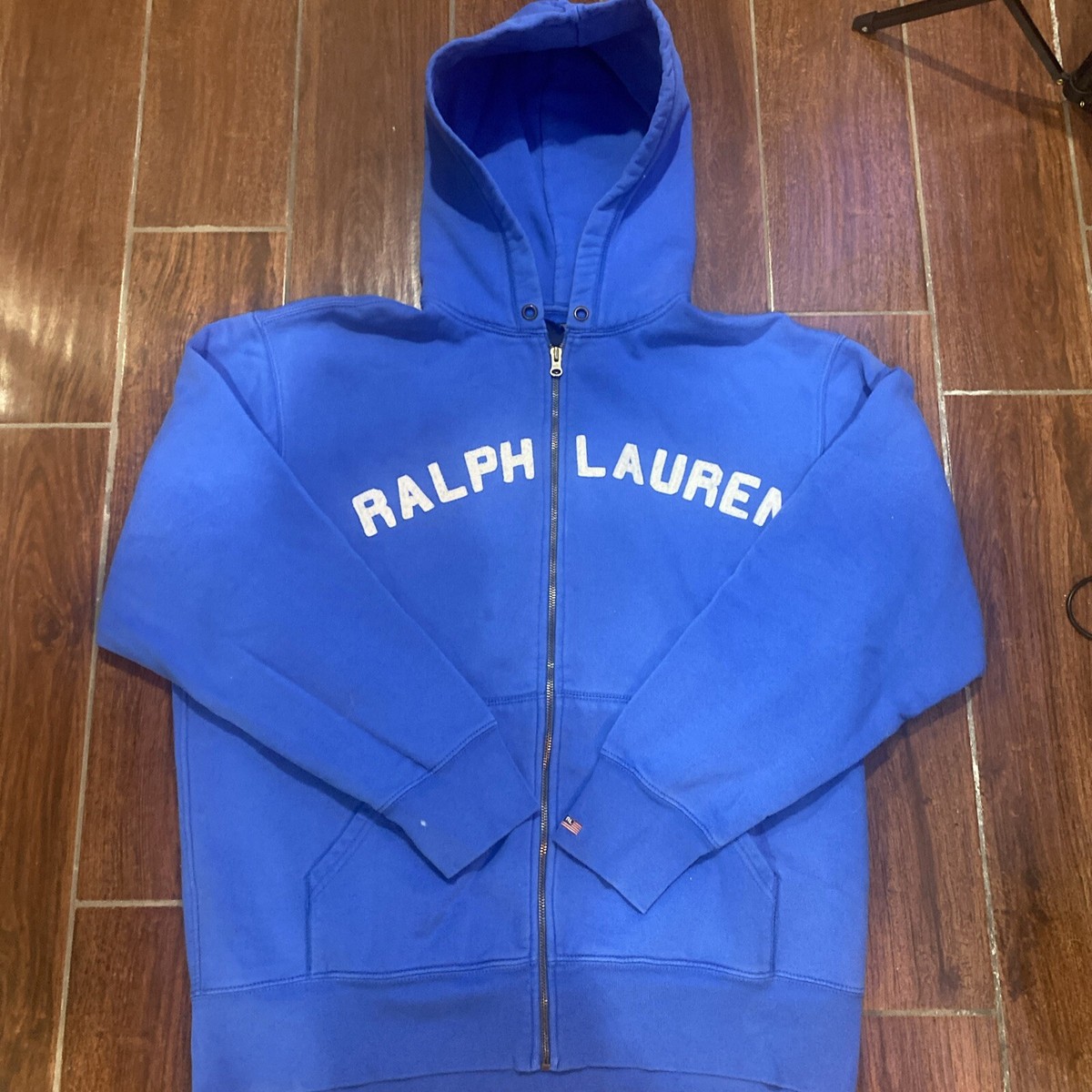 Vintage Y2K Polo By Ralph Lauren Men's Full Zip Hoodie Size Vintage Y2K Polo By Ralph Lauren Men's Full Zip Hoodie Size