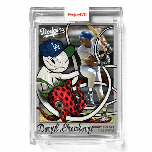 Topps Project70 Card 373 - 1995 Darryl Strawberry by Greg 'CRAOLA' Simkins 70