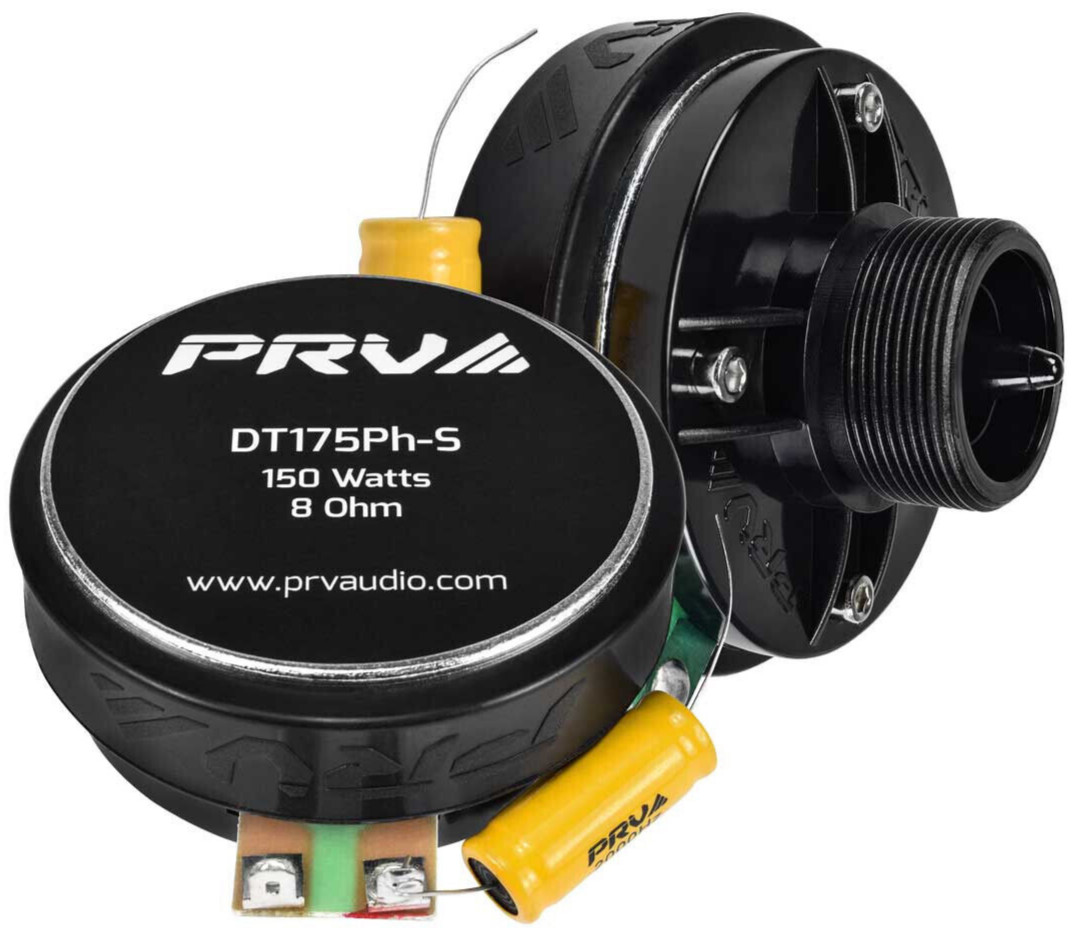 2x PRV Audio DT175Ph-S 1 Фенольный компрессионный винт на драйвере 150 Вт 8 Ом 108 дБ 559000₽