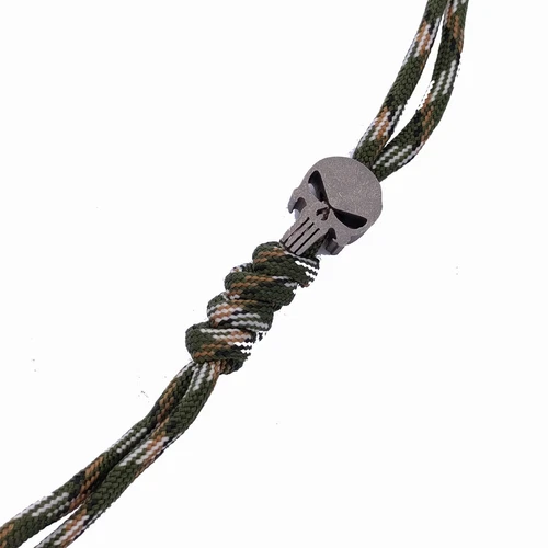 Titanlegierung Trageband Perle Messer Werkzeug Paracord Perle Ti Messer Perlen Anhänger - Bild 6 von 26