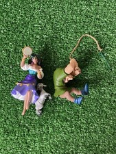 Vintage Hallmark Collection Hunch Back Of Notre Dame And Esmeralda Ornaments