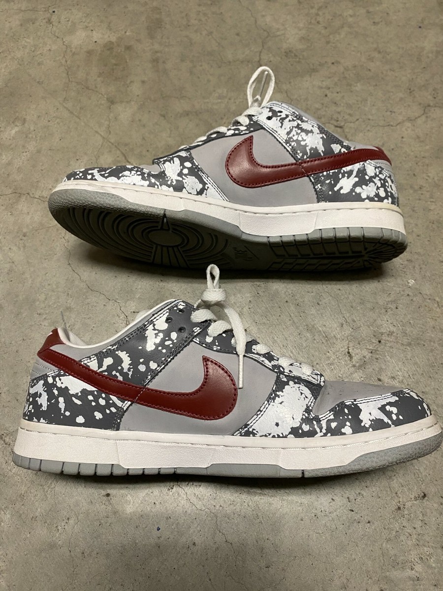 2002 SAMPLE Nike Dunk Low Premium Splatter fat tongue 2002 2002 SAMPLE Nike Dunk Low Premium Splatter fat tongue 2002