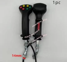 1pc excavator harvester Electric Control 7 button joystick handle Screw 14mm